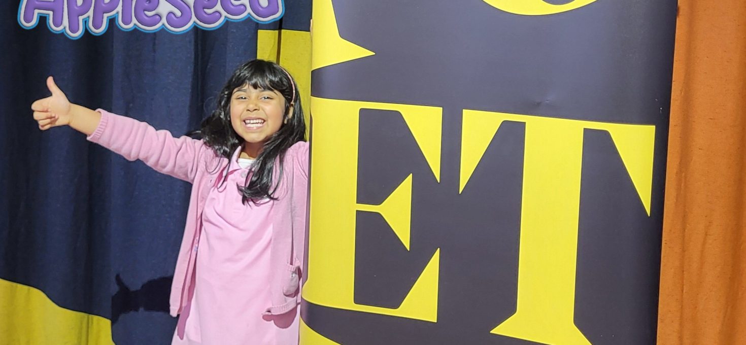 Young poet Incy Appleseed