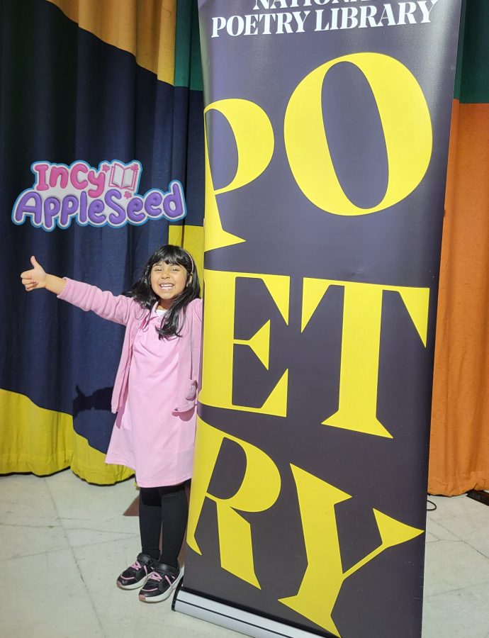 Young poet Incy Appleseed