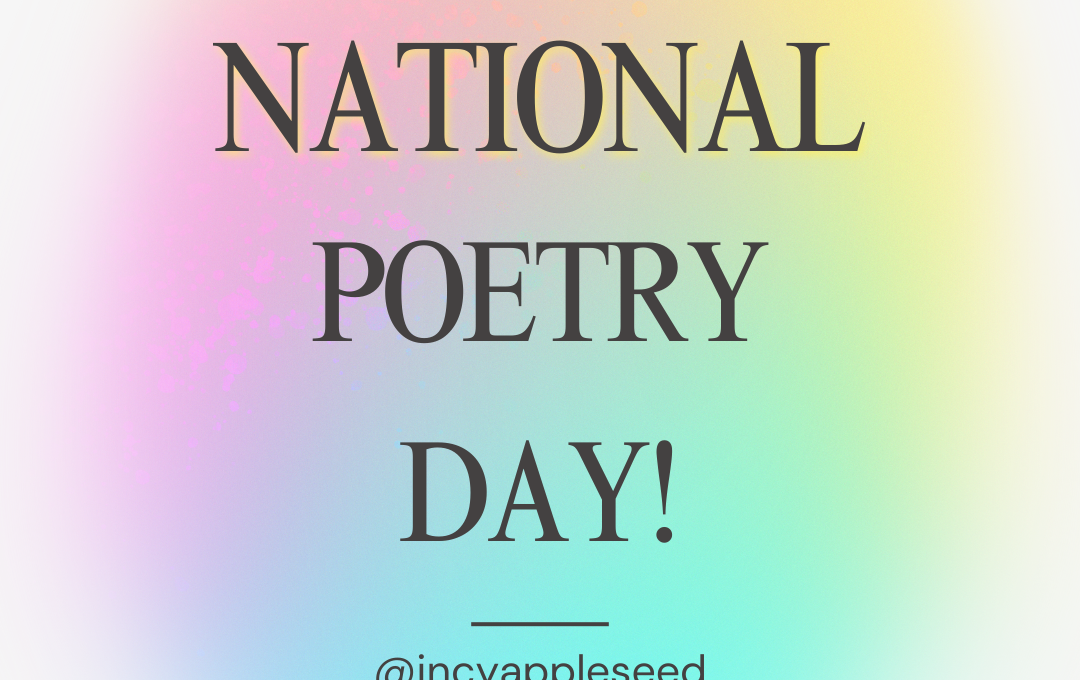 Happy National Poetry Day!