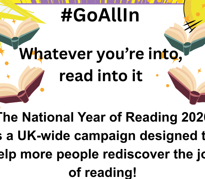 #GoAllIn – National Year of Reading in the UK